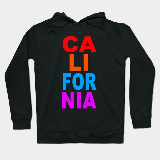 California Hoodie by Evergreen Tee